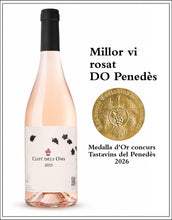 Carregar la imatge al visor de la galeria, Clot dels Oms Rosat Ecològic: Medalla d'Or Millor Rosat DO Penedès