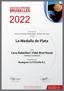 Cava Rabetllat i Vidal Brut Rosado