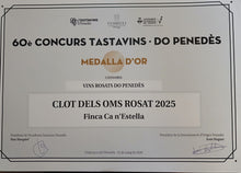 Carregar la imatge al visor de la galeria, Clot dels Oms Rosat Ecològic: Medalla d'Or Millor Rosat DO Penedès
